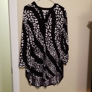 Womens plus dressy tunic
